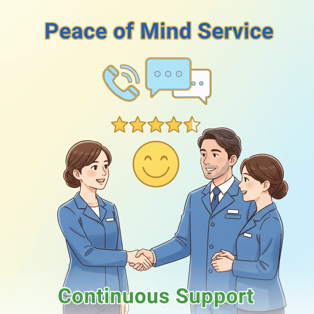 Professional customer service team providing consultation and support via multiple channels