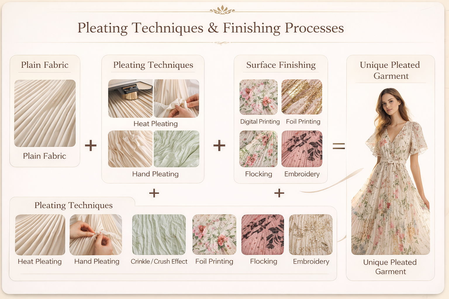 Advanced pleating techniques manufacturing